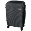 20" Black 4 Wheel Hard Shell Cabin Size Suitcase