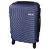 20" Navy 4 Wheel Hard Shell Cabin Size Suitcase